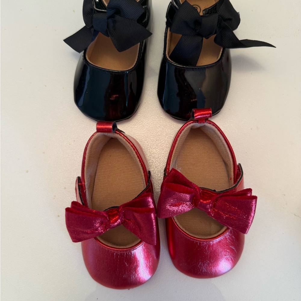 Amazon Black and Pink Baby Walker Shoes